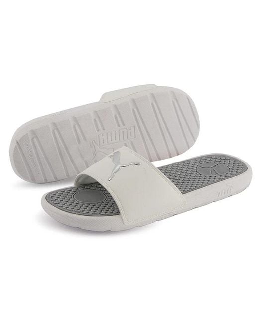 PUMA White (Wmns) Cool Cat Sport Slippers