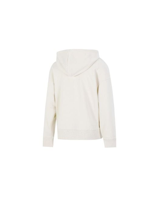 PUMA White (Wmns) Classics Logo Hoodie