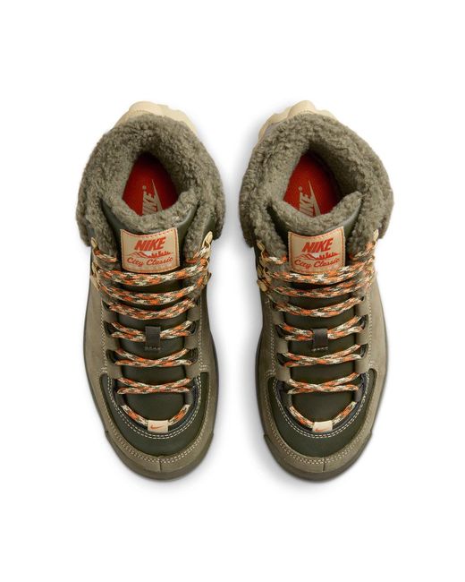 Nike Green (Wmns) City Classic Premium 'Cargo Khaki Sesame'