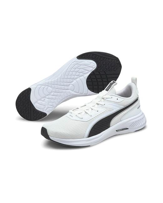PUMA White Scorch Runner for men