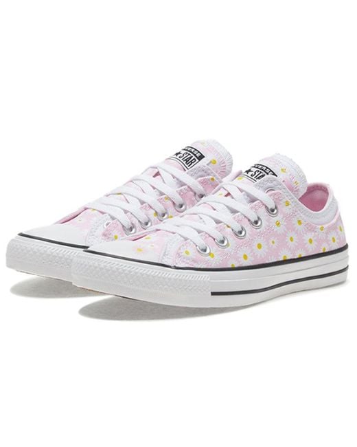 Converse White (Wmns) Chuck Taylor All Star Chrysanthemum Sneakers