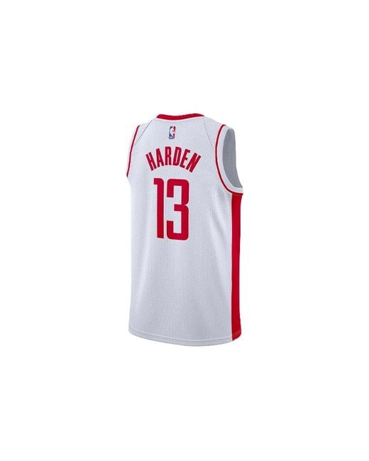 Nike James Harden Houston Rockets Whitered for men