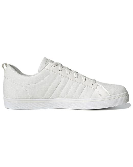 Adidas White Neo Vs Pace Classic Casual Low Tops Skateboarding Shoes for men