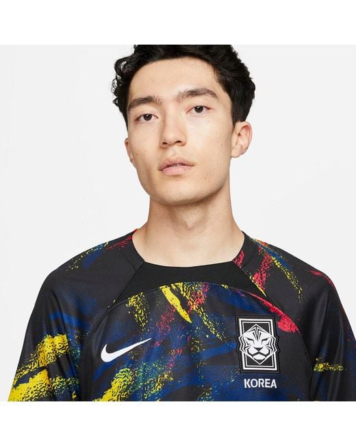 Nike Red Korea 2022/23 Stadium Home Dri-Fit Soccer Jersey for men