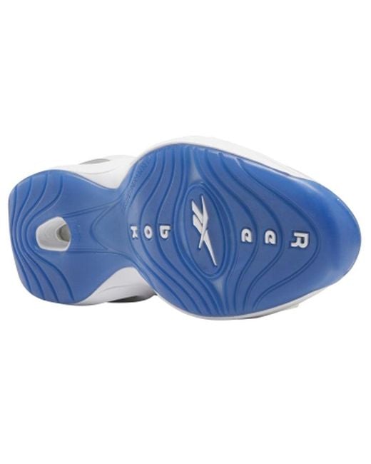 Reebok White Question Mid Sole' for men
