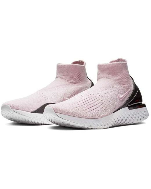 Nike Multicolor Rise React Flyknit Running Shoe