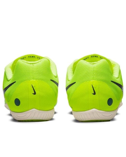Nike Yellow Air Zoom Rival Multi Spikes 'Volt Mint Foam' for men