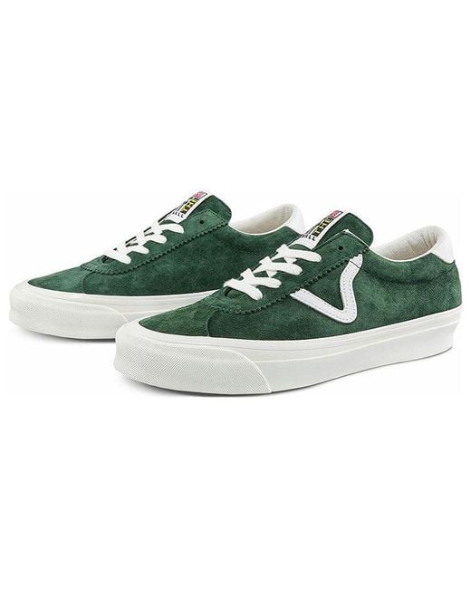 Vans Green Og Epoch Lx 'Pig Suede for men