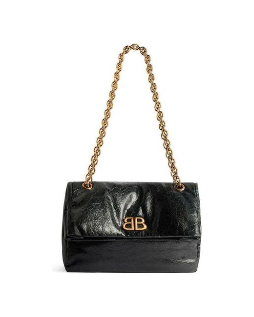 Balenciaga Black (Wmns) Monaco Small Chain Bag