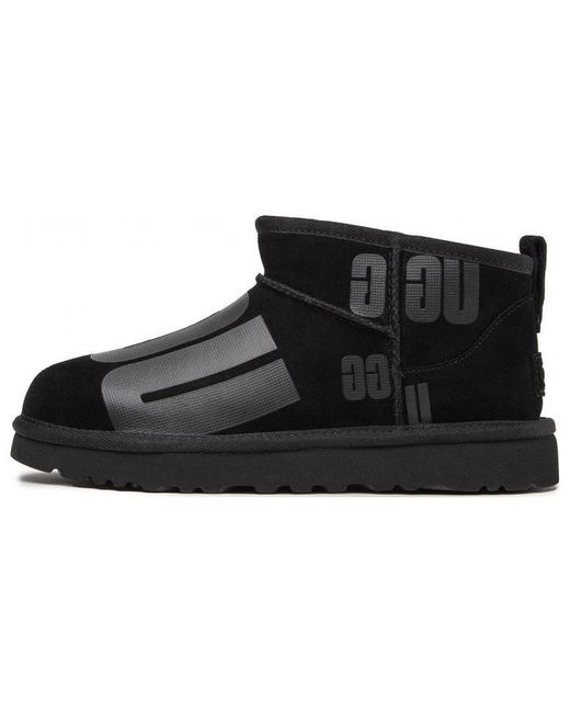 Ugg Black (Wmns) Classic Mini Scatter Graphic