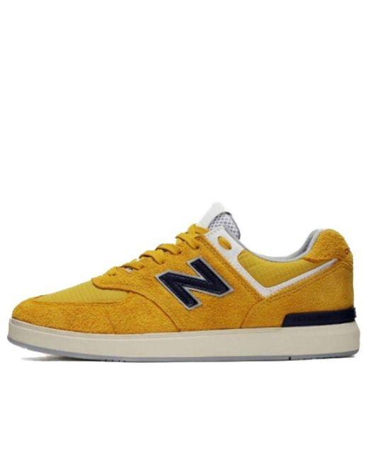 New Balance Yellow All Coasts 574 'Sunflower' for men