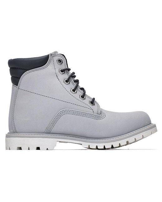 Timberland Gray Waterville 6 Inch Waterproof Boots