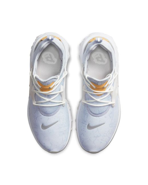 Nike White React Presto Premium 'Sky' for men