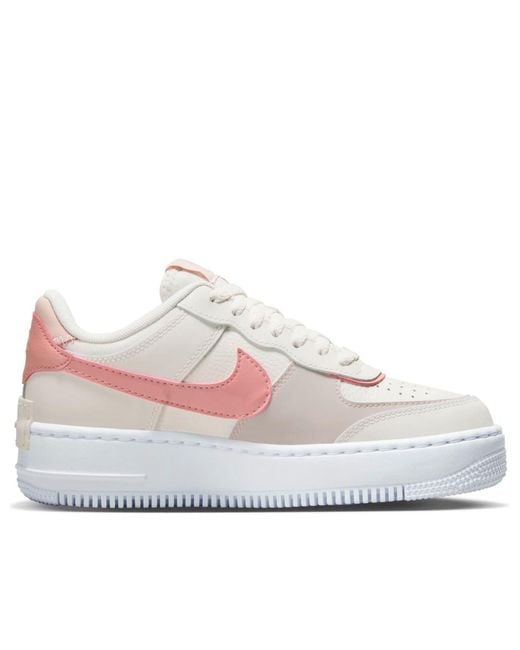 Nike White (Wmns) Air Force 1 Low Shadow 'Phantom Oxford'