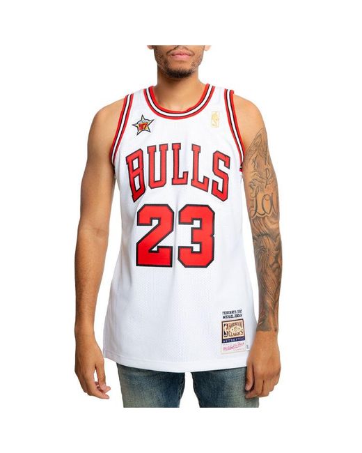 Mitchell & Ness Red Nba Au 97 23 for men