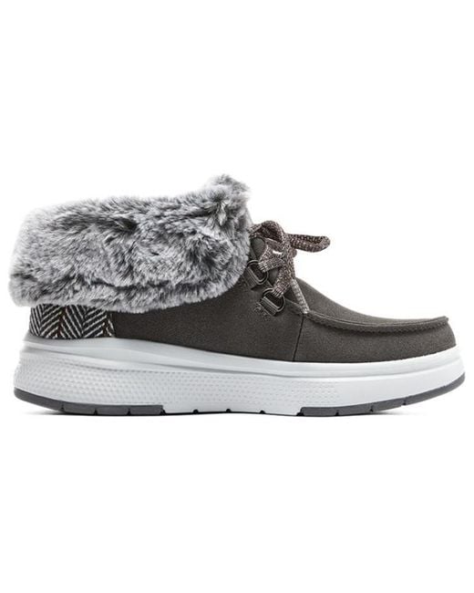 Skechers Metallic (Wmns) Bobs Skipper Wave 'Charcoal'