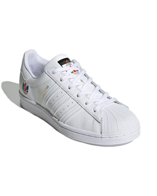 Adidas White (Wmns) Superstar Real'