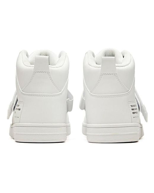 Anta White Life Series Sneakers 'Fashion Comfort' for men