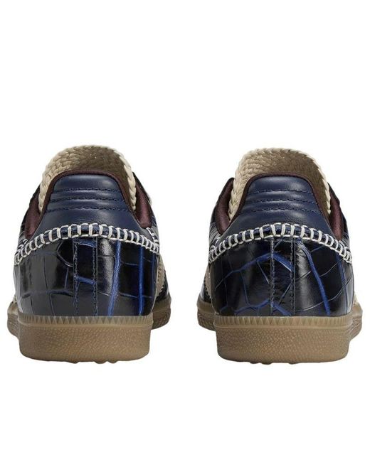 Adidas Blue X Wales Bonner Samba 'Collegiate' for men