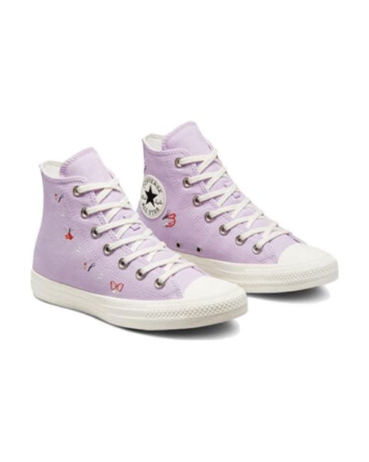 Converse Purple (Wmns) Chuck Taylor All Star High Top 'Lilac Mist'