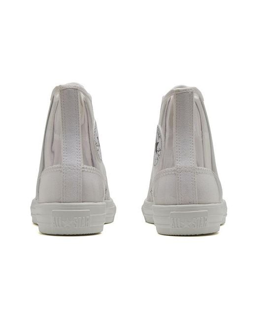 Converse Gray Chuck Taylor All Star Light Clear Material for men