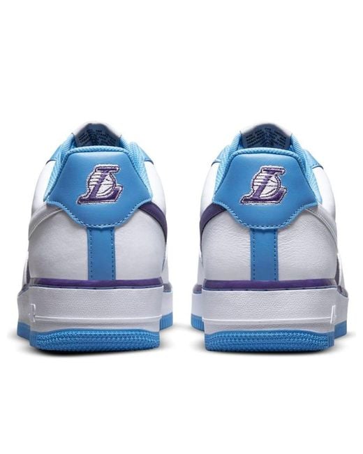 Nike Blue X Nba Air Force 1 '07 Lv8 '75Th Anniversary for men