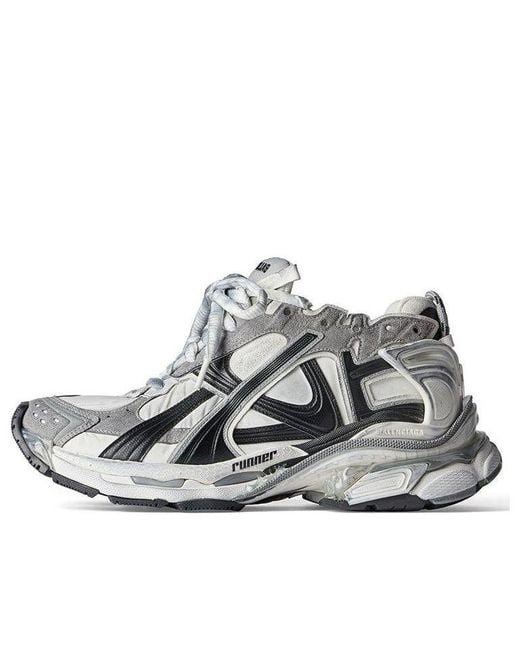 Balenciaga Metallic (Wmns) Runner Sneakers And Nylon And Suede Like Fabric'