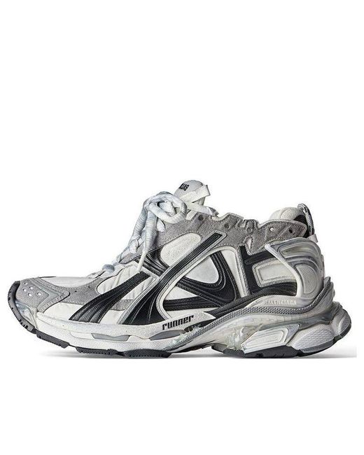 Balenciaga Metallic (Wmns) Runner Sneakers And Nylon And Suede Like Fabric'