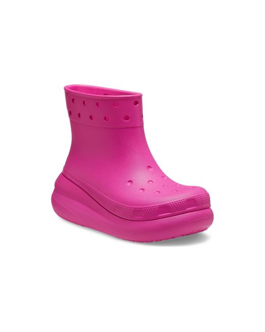 CROCSTM Purple (Wmns) Classic Crush Boots 'Fuchsia Fun'