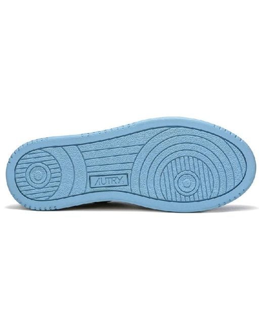 Autry Blue Medalist Leather Low Light' for men