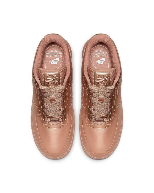 Nike Brown (Wmns) Air Force 1 '07 Lux 'Rose'