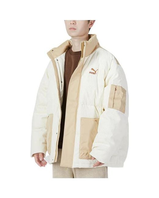 PUMA White Core Down Jacket for men