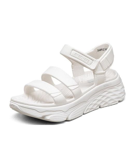 Skechers White (Wmns) Cali Gear Max Cushioning