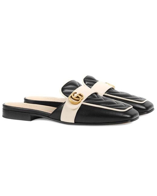 Gucci Black (Wmns) Double G Slide Sandal