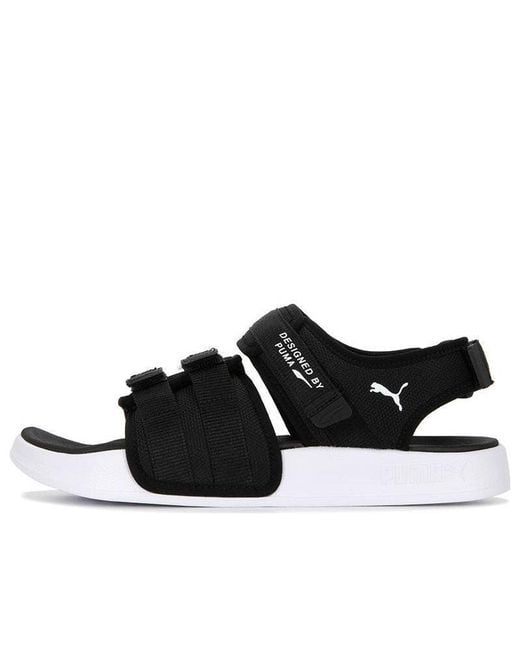PUMA Black Leadcat City Sandal for men
