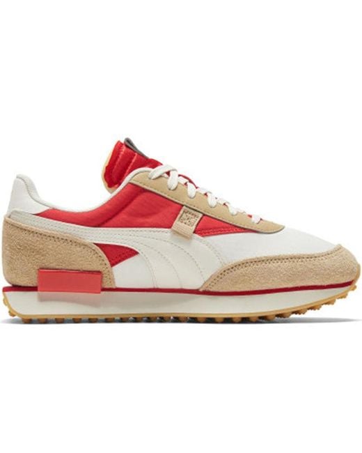 PUMA Red Future Rider Game On Pebble' for men