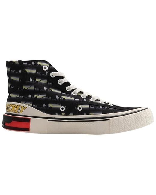 Li-ning Black Superwave Canvas Hi for men
