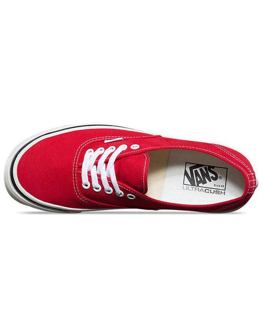 Vans Red Authentic 44 Dx 'Anaheim Factory for men
