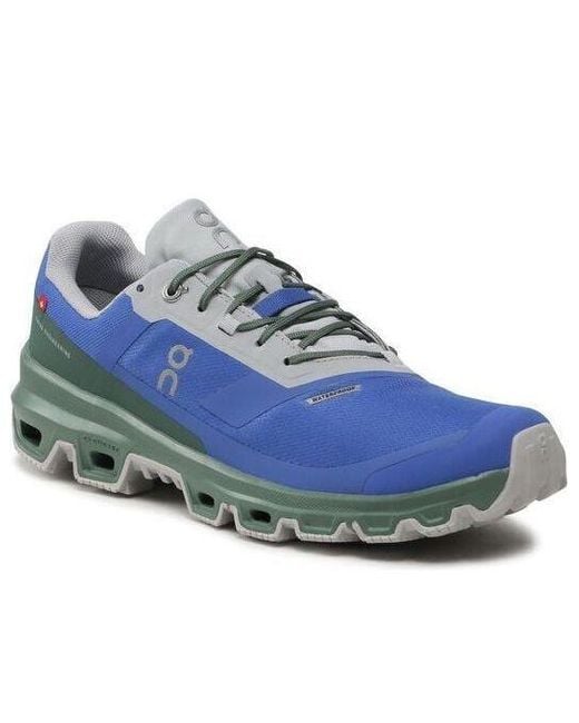 On Shoes Blue Cloudventure Waterproof 'Cobalt Ivy' for men