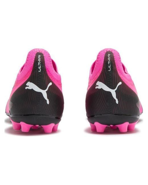 PUMA Pink Ultra Ultimate Mg Football Shoes for men