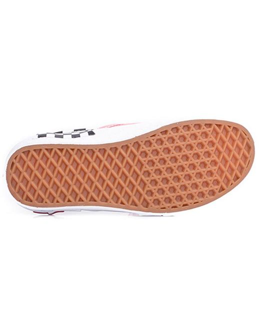 Vans Pink Slip-On Cap 'Checkerboard Strawberry' for men
