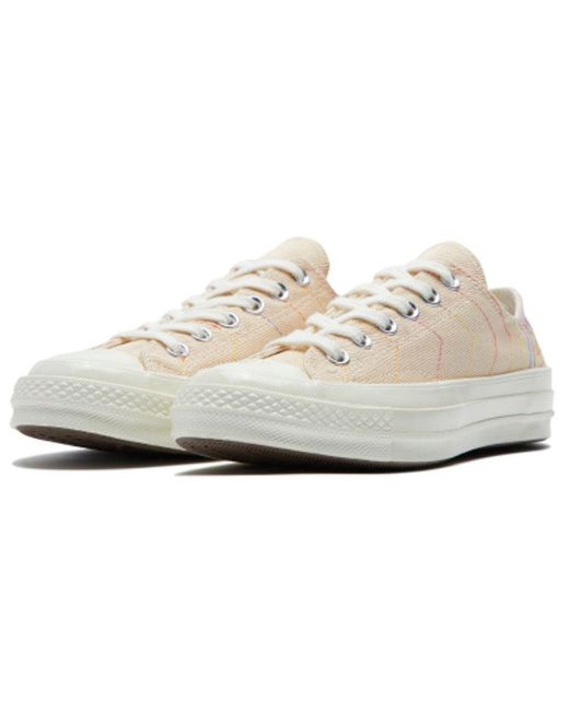 Converse White Chuck 70 Ox Light Bisque Pale Putty for men