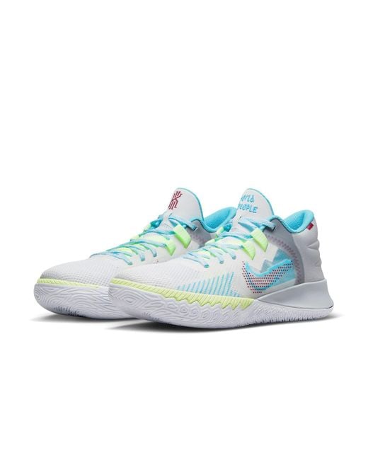 Nike Blue Kyrie Flytrap 5 Ep '1 World 1 People' for men