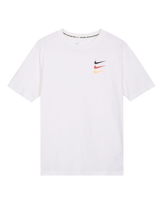 Nike White Fc Logo T-Shirt for men