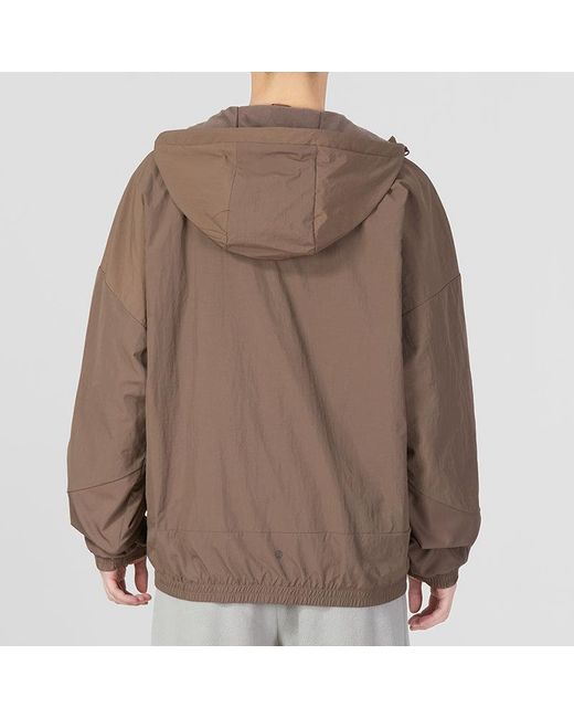 Adidas Brown St Gz Mh Wv Jkt Logo for men