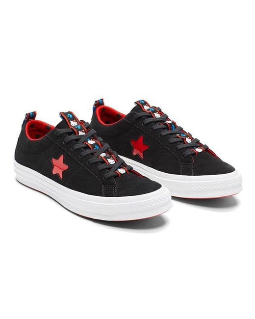 Converse Hello Kitty X One Star Low Top in Red for Men | Lyst