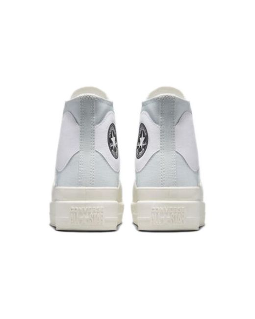Converse White Chuck Taylor All Star High Construct 'Colorblock for men