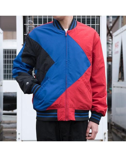 Converse Blue Baseball Jacket for men
