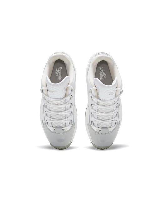 Reebok White Question Low for men