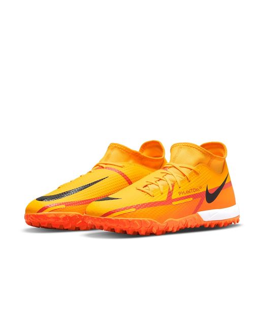 Nike Orange Phantom Gt2 Academy Df Tf for men